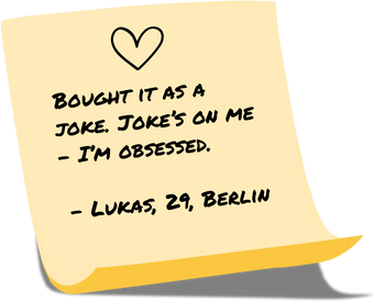 Bought it as a joke. Joke's on me - I'm obsessed.
